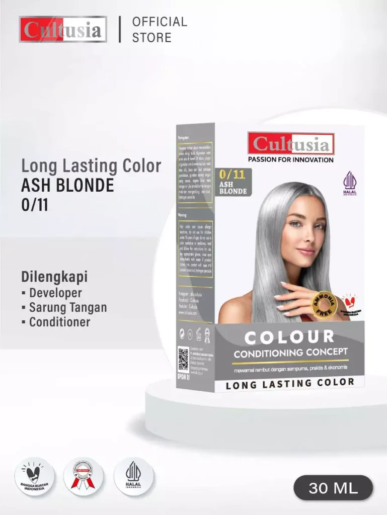 Cultusia Colour Conditioning Concept 0/11 Ash Blonde