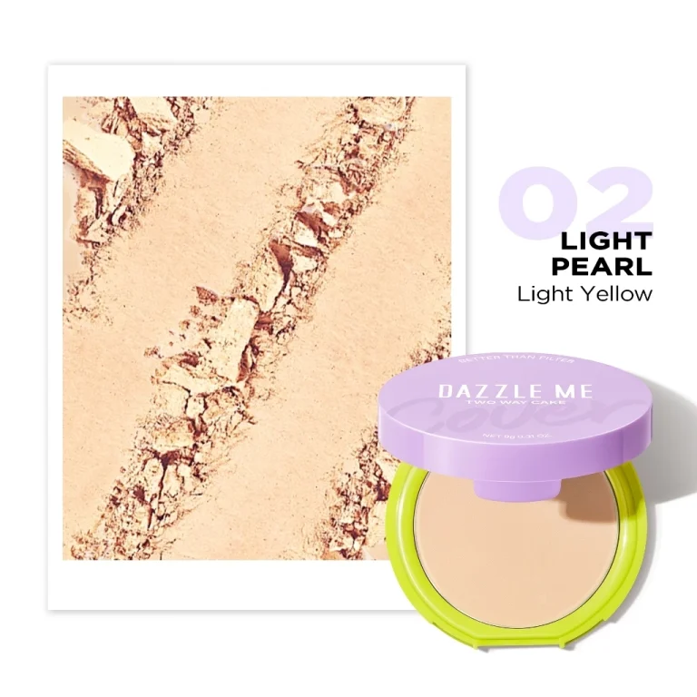 Dazzle Me Better Then Filter Double Kill Two Way Cake Powder C02 Light Pearl 9Gr