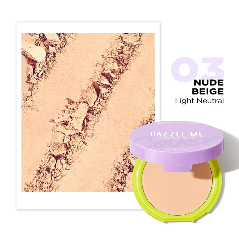 Dazzle Me Better Then Filter Double Kill Two Way Cake Powder N03 Nude Beige 9Gr