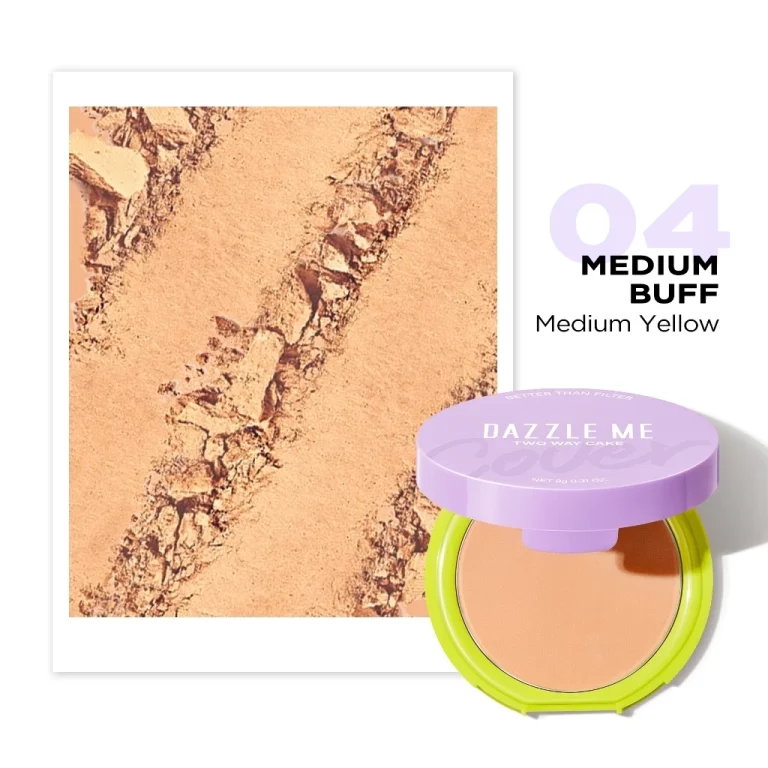 Dazzle Me Better Then Filter Double Kill Two Way Cake Powder N04 Medium Buff 9Gr
