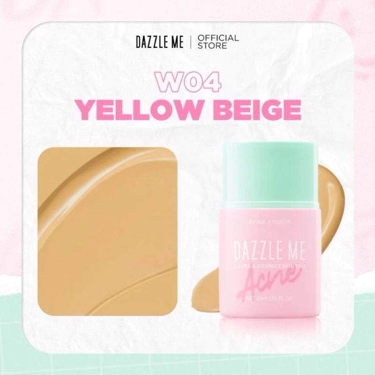 Dazzle Me Cover & Correct Skin Tint W04 Yellow Beige