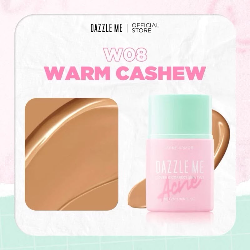 Dazzle Me Cover & Correct Skin Tint W08 Warm Cashew