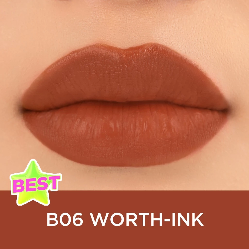 Dazzle Me Ink-Matte Lip Cream B06 Worth Ink