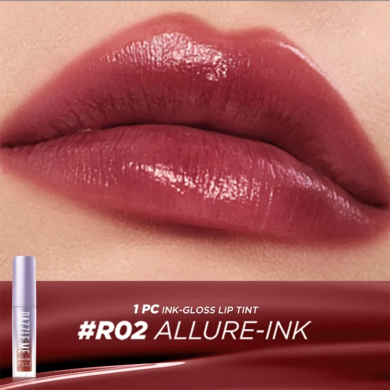 Dazzle Me Ink-Gloss Lip Tint R02 Allure Ink