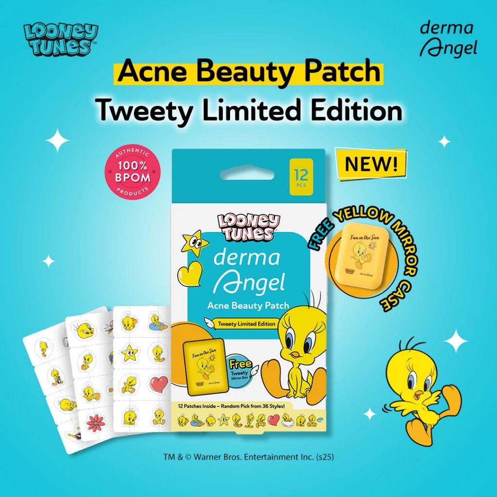 Derma Angel X Tweety Acne Patch 12Pcs
