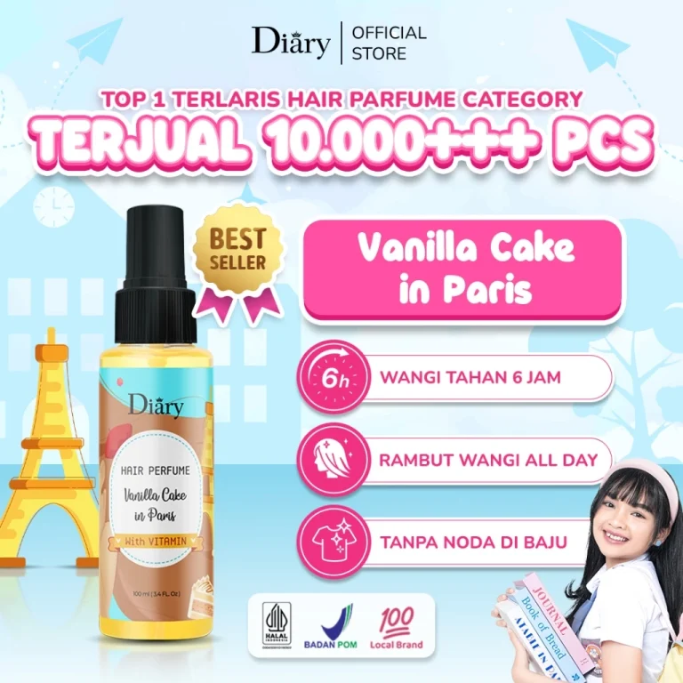 Diary Hiar Perfume Vanilla Cake In Paris 100ml