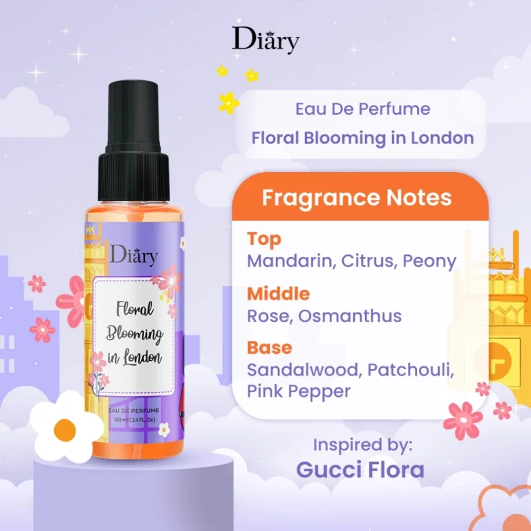 Diary Eau De Perfume Floral Blooming In London 100ml
