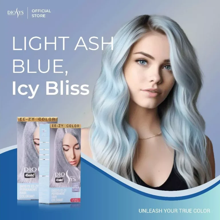 Diosys Ee-Zy Permanent Hair Colorant Hk-Ez 14 Light Ash Blue Bl