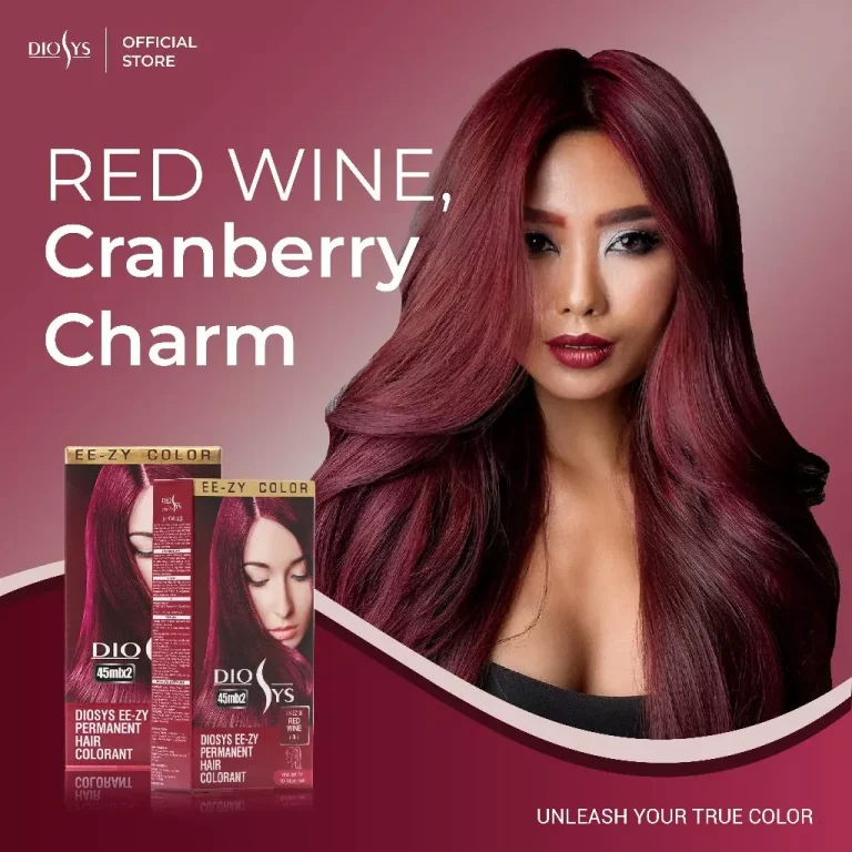 Diosys Ee-Zy Permanent Hair Colorant Hk-Ez 09 Red Wine Bl