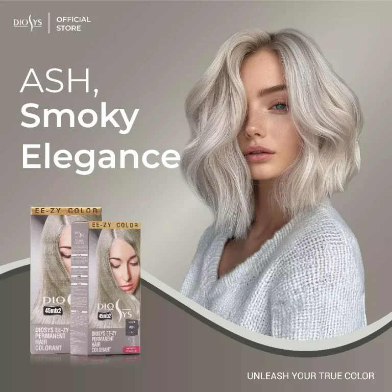 Diosys Ee-Zy Permanent Hair Colorant Hk-Ez 08 Ash Bl