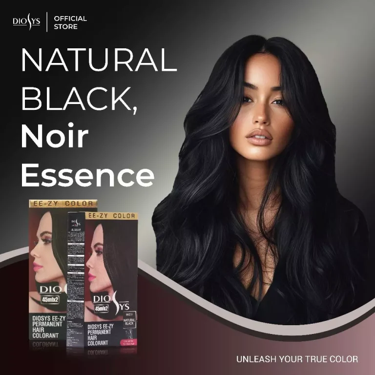 Diosys Ee-Zy Permanent Hair Colorant Hk-Ez 01 Natural Black