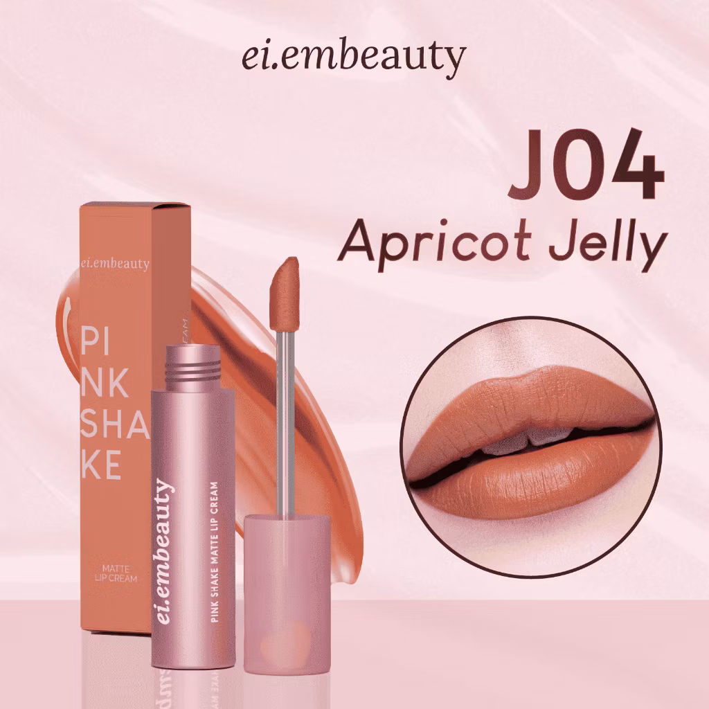 Eiem Beauty Pink Shake Matte Lip Cream J04