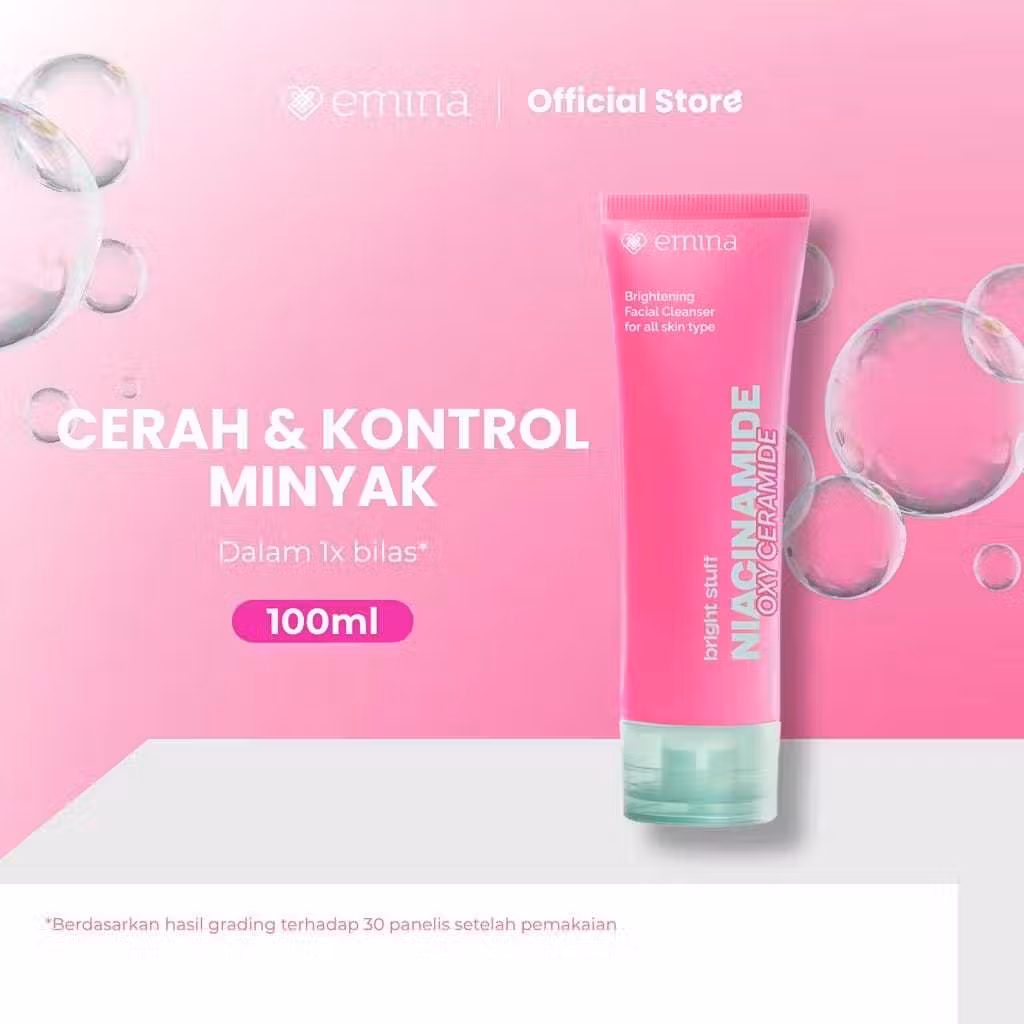 Emina Bright Stuff Niacinamide Oxy Ceramide 100ml