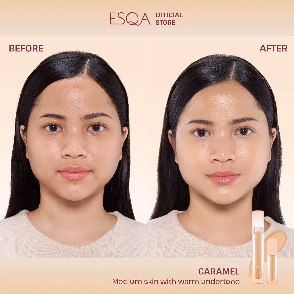 Esqa Minimalist Serum Concealer Caramel