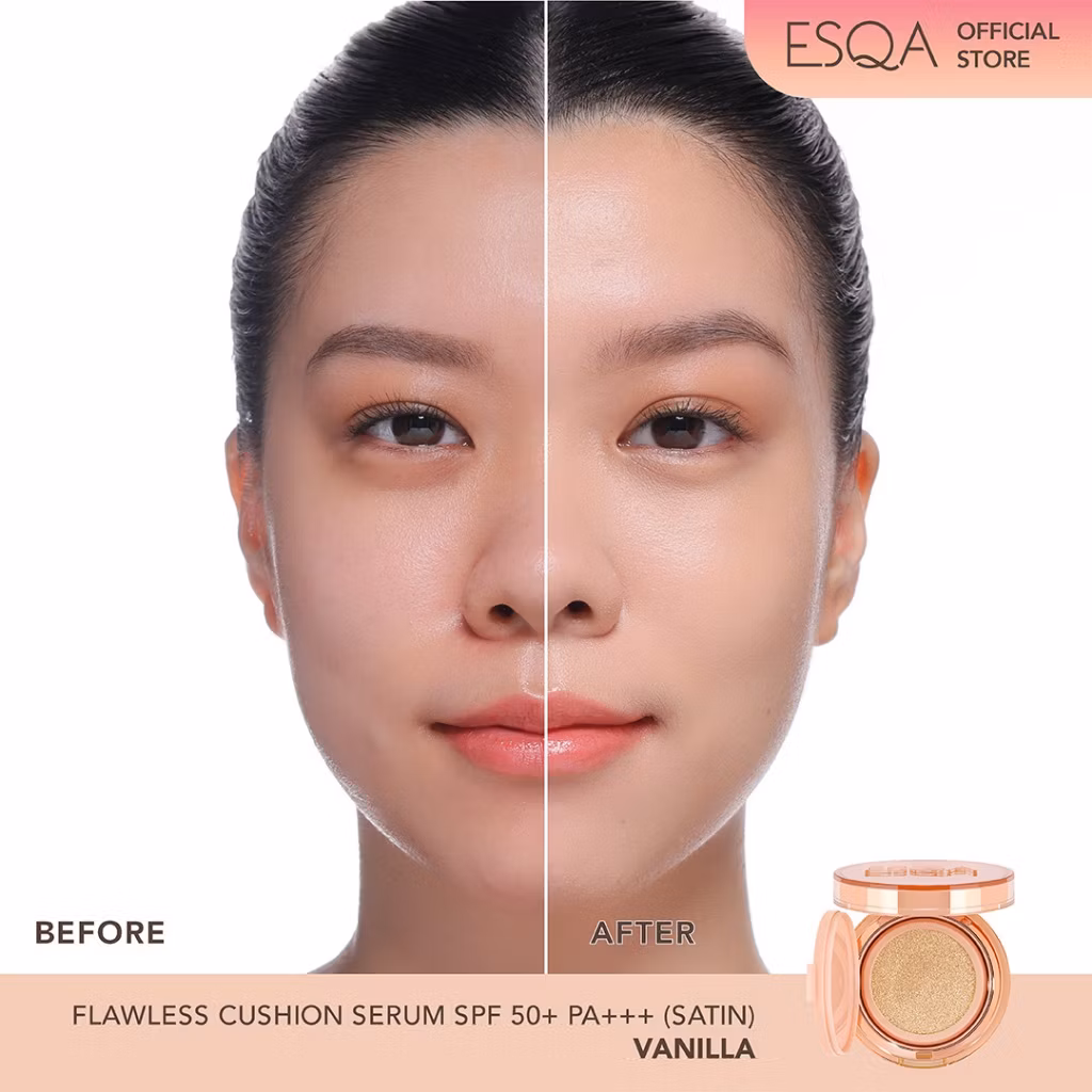 Esqa Flawless Cushion Serum Satin Vanila