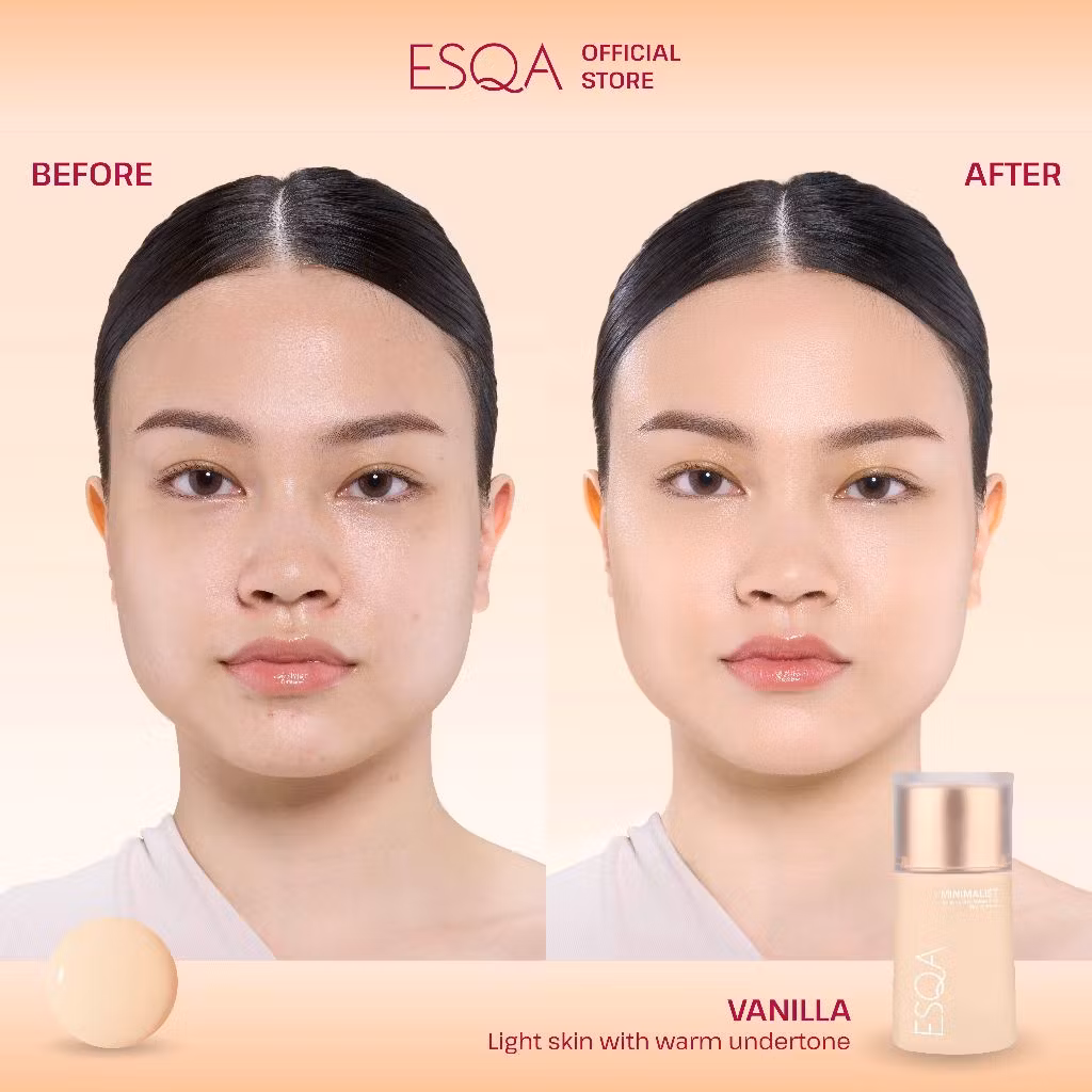 Esqa Refill Flawless Cushion Serum Satin Vanilla