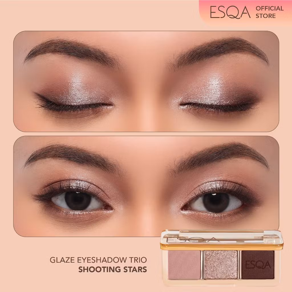 Esqa Glaze Eyeshadow Trio – Shooting Stars