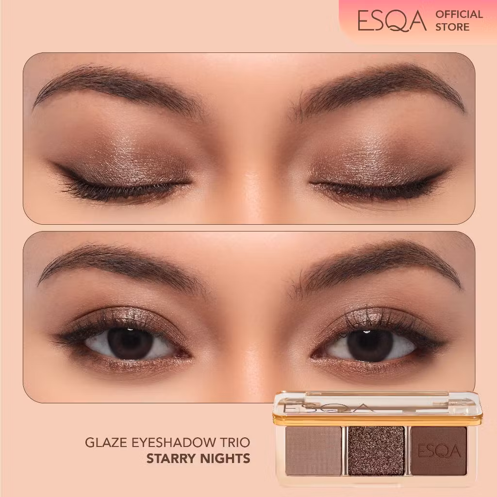 Esqa Glaze Eyeshadow Trio – Starry Nights