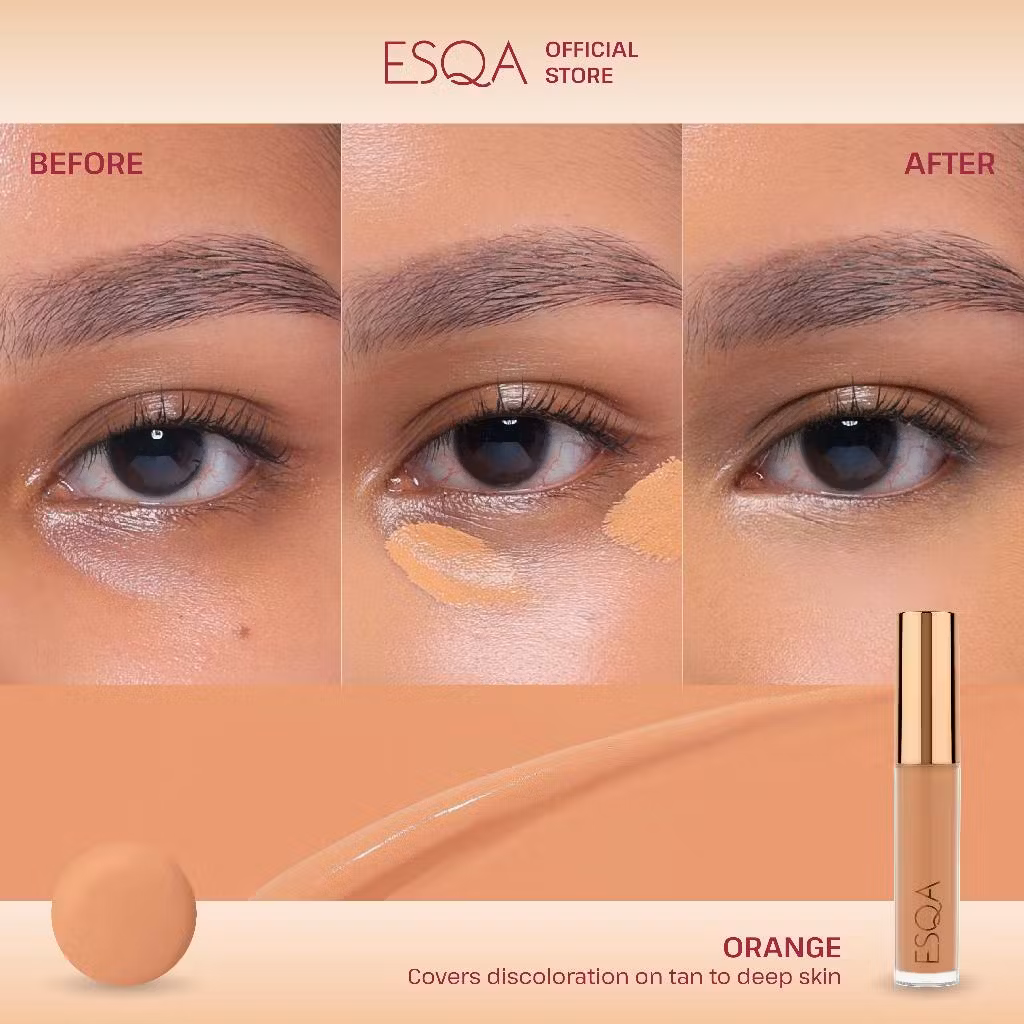 鈦燛sqa Flawless Liquid Corrector Orange 5gr