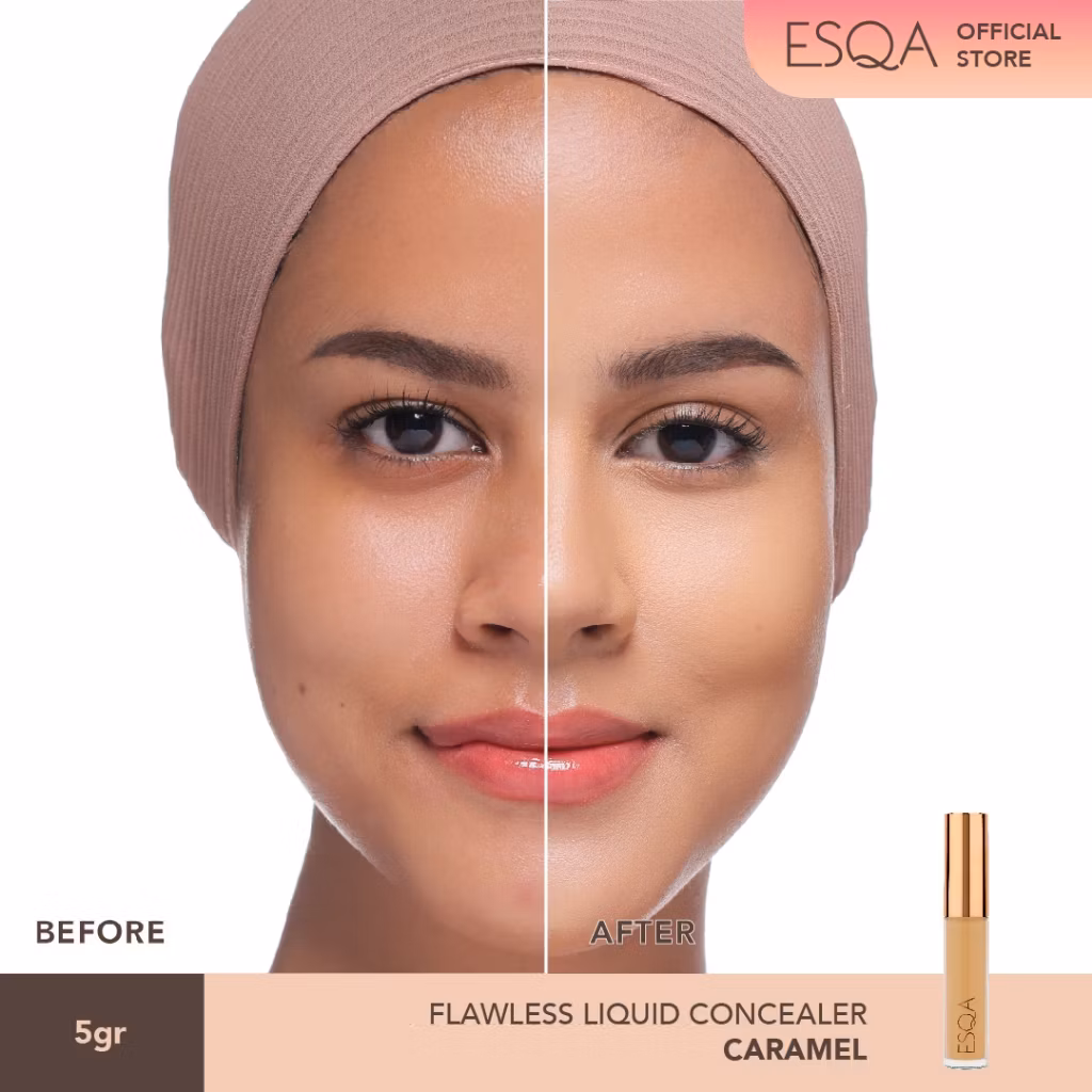 鈦燛sqa Flawless Liquid Concealer Caramel 5gr