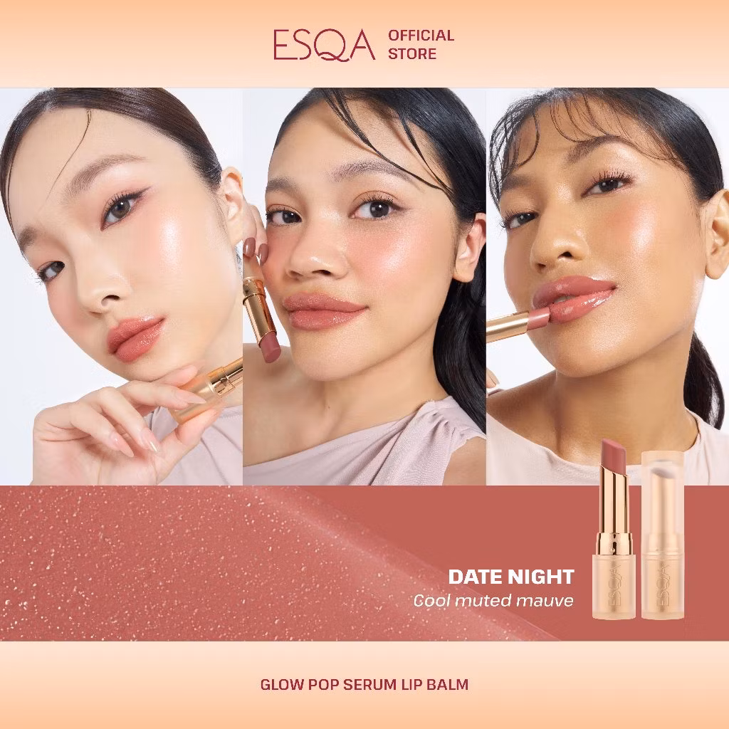 鈦燛sqa Glowpop Lipbalm Date Night