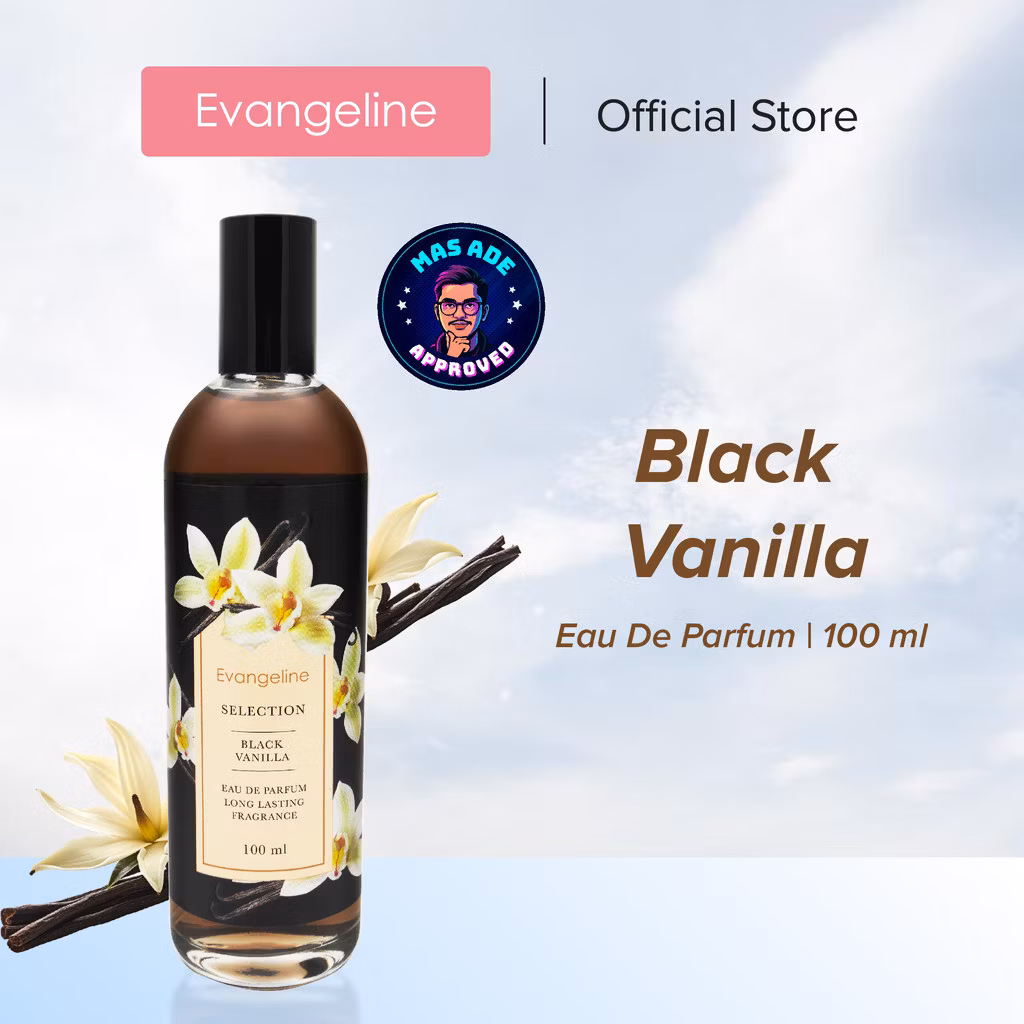 Evangelin Black Vanilla Eau De Parfume 100ml