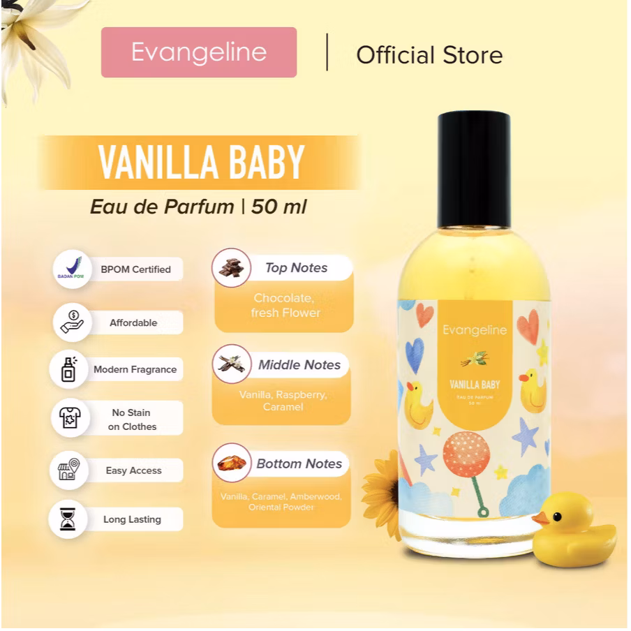 Evangeline EDP Vanilla Baby 50ml