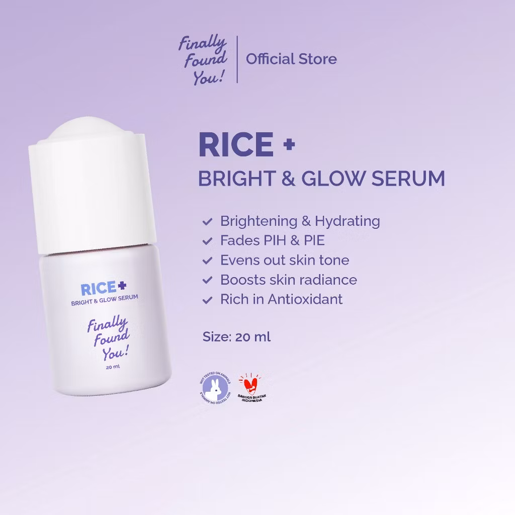 Finally Found You Rice Bright & Glow Serum 20ml