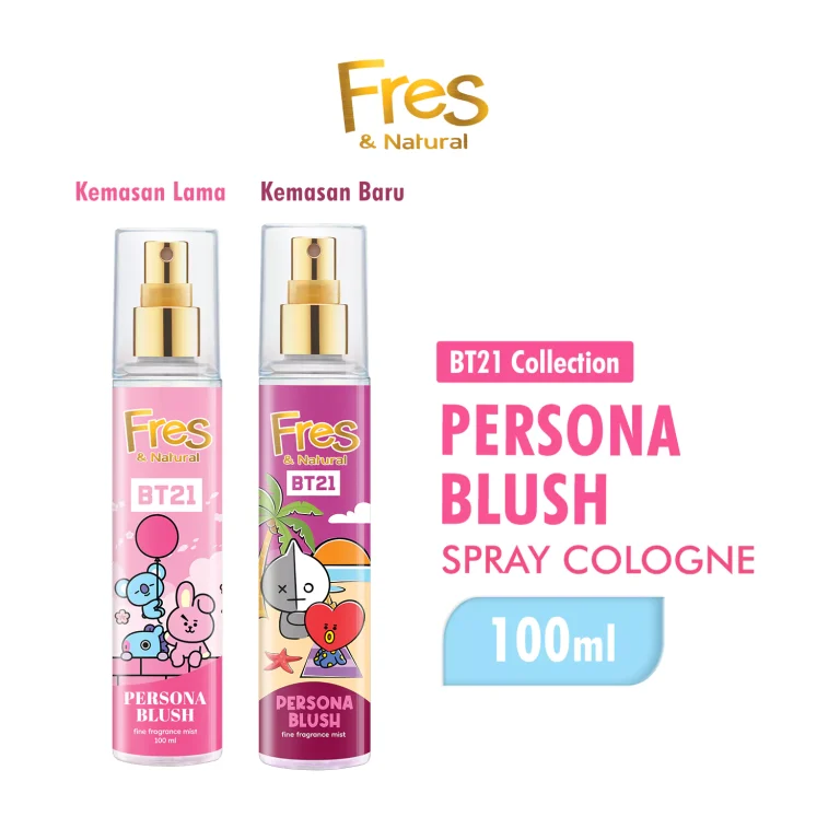 Fresh & Natural BT21 Persona Blush Fine Fragrance Mist 100ml