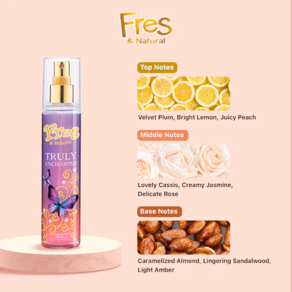 Fresh & Natural Truly Enchanted Fine Fragrance Mist 100ml