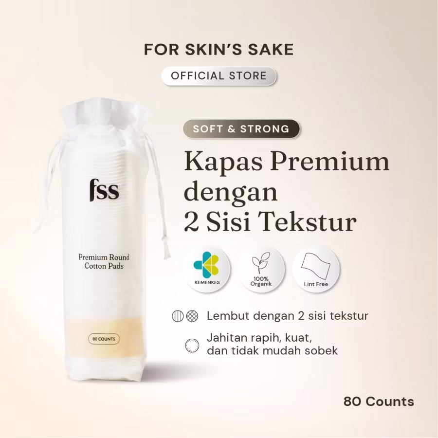 Fss Premium Round Cotton Pads