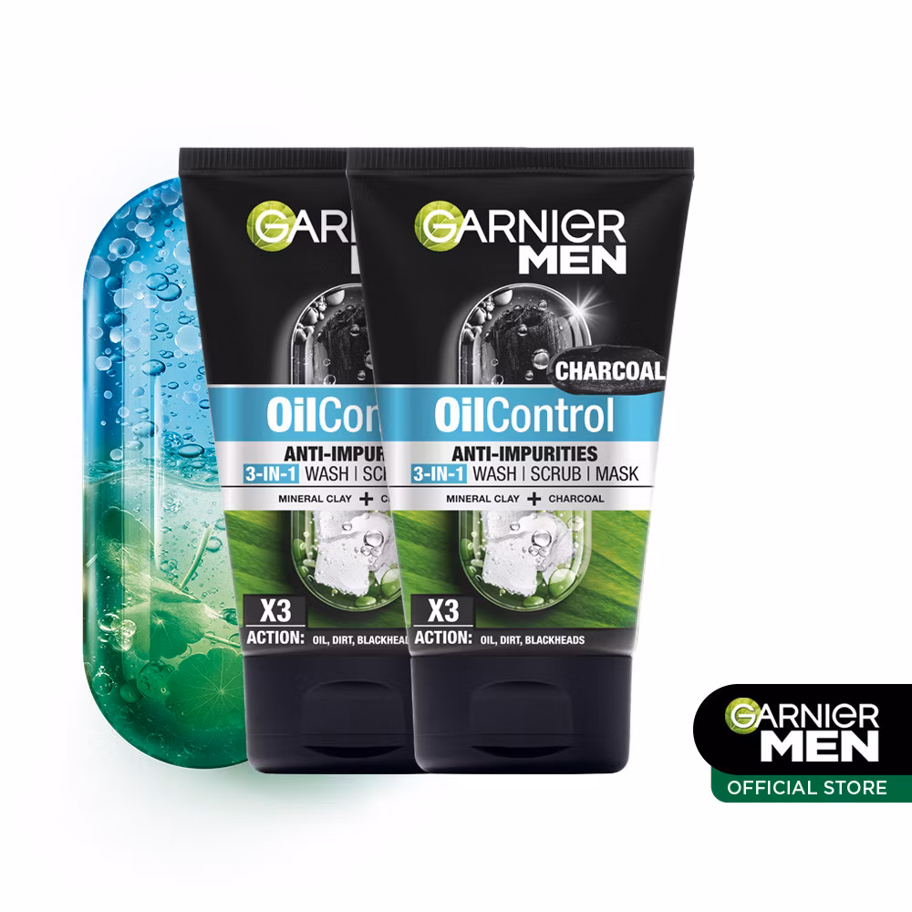 Gar Men Tl Oil Control Foam 100ml