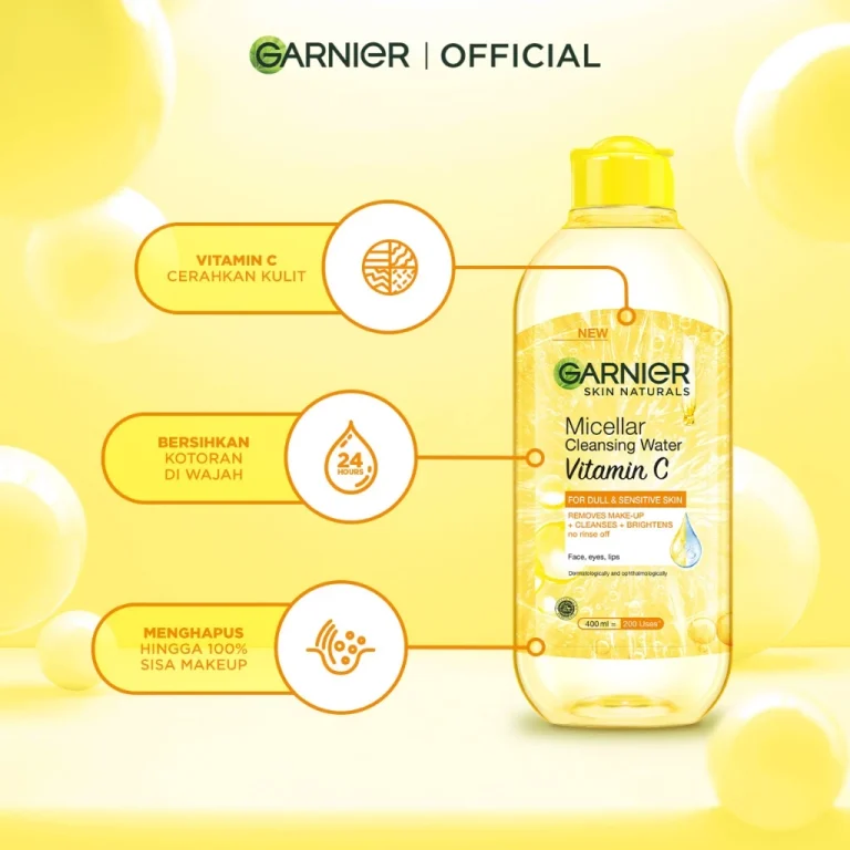 Garnier Micellar Water Vitamin C 400Ml