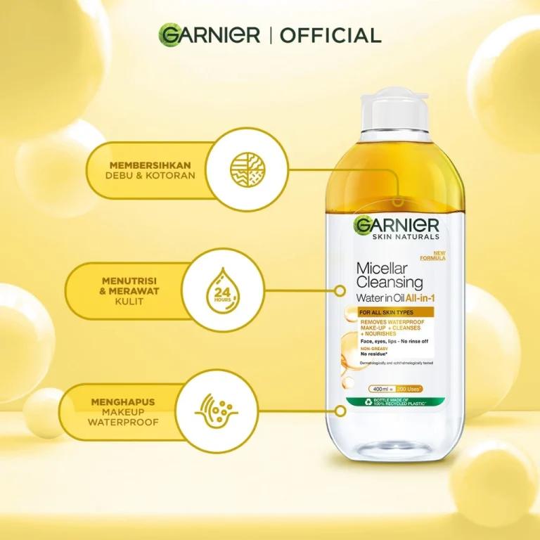 Garnier Micelar Water Oil Infused 400ml
