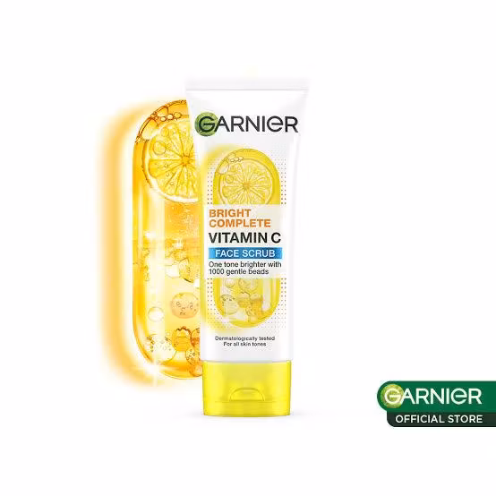 Garnier Bright Comp Scrub 50ml Ebt