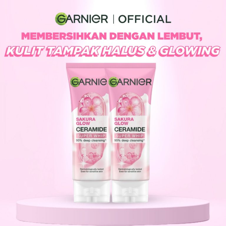Garnier Sakura Glow Ceramide Super Whip 100ml