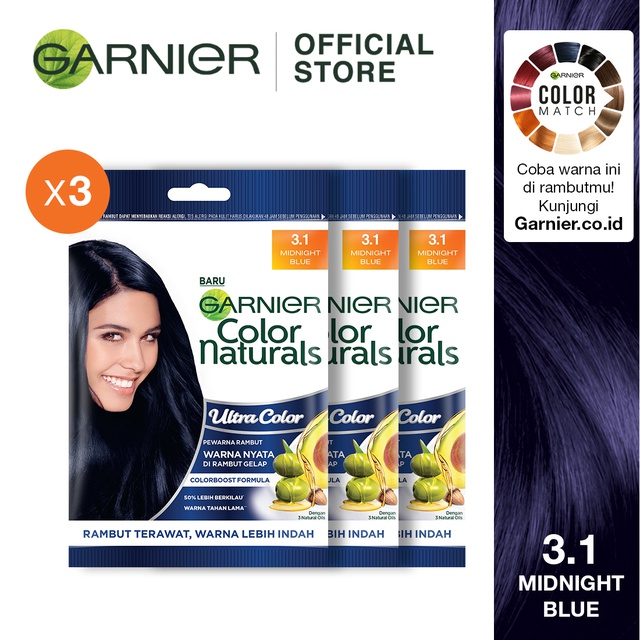 Garnier Color Natural Ultra Color 3.1 Midnight Blue
