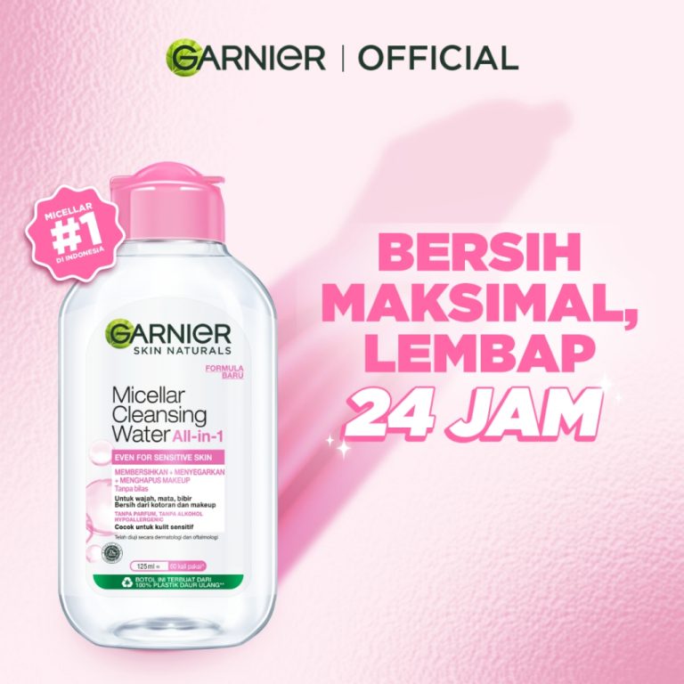 Garnier Micellar Pink 125Ml X Pink 125Ml (Bundling)