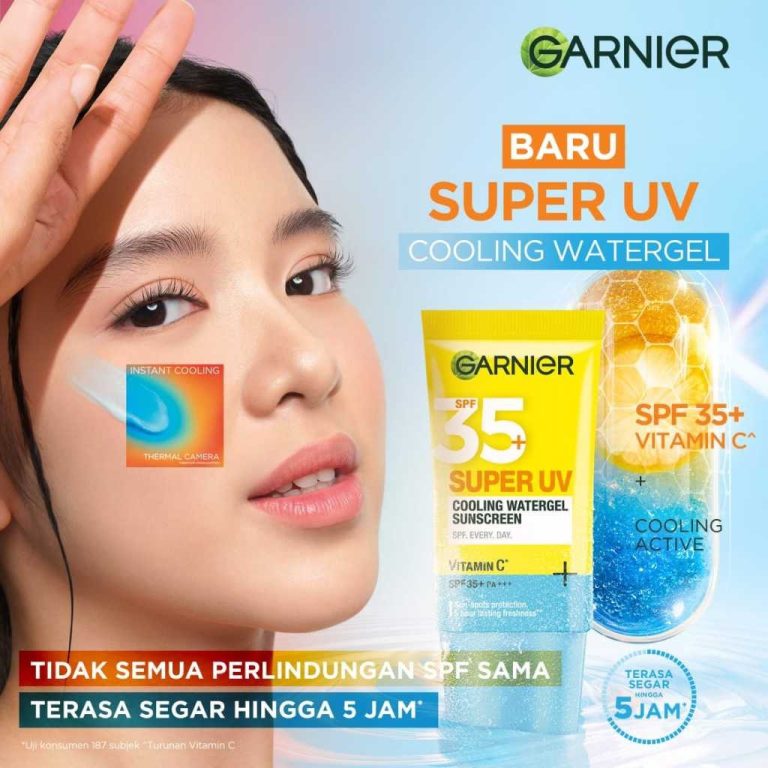 Garnier Super UV Cooling Water Gel Sunscreen SPF 35 20ml