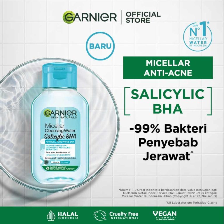 Garnier Micellar Cleansing Water Salicylic BHA 50ml