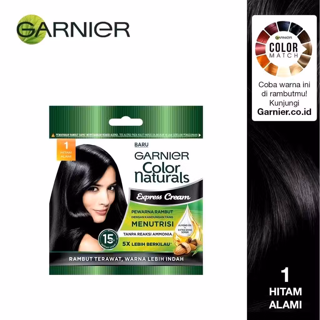 Garnier Color Natural Ultra Color Radiant Natural Black