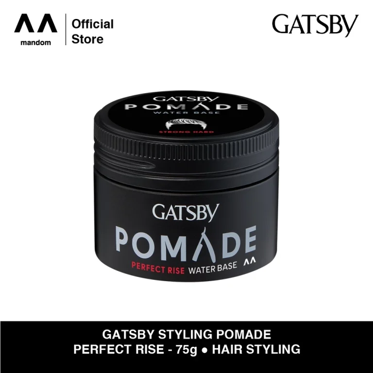 Gatsby Pomade Waterbase Strong Hard 75g