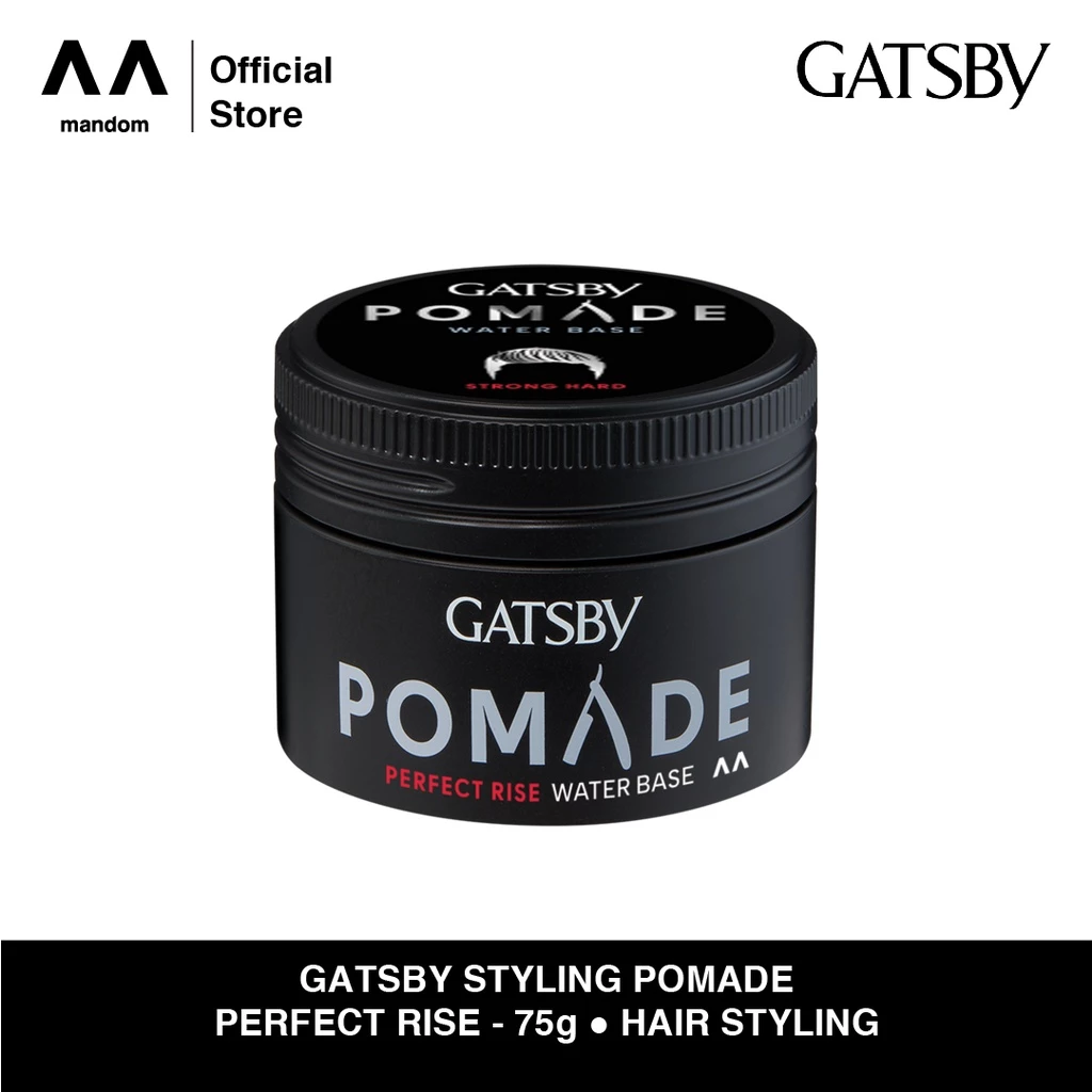 Gatsby Pomade Waterbase Strong Hard 75g