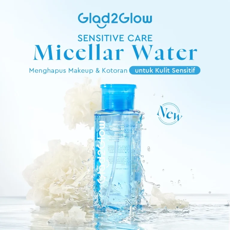 Glad 2 Glow Tremella Panthenol Sensitive Care Micellar Water 300ml