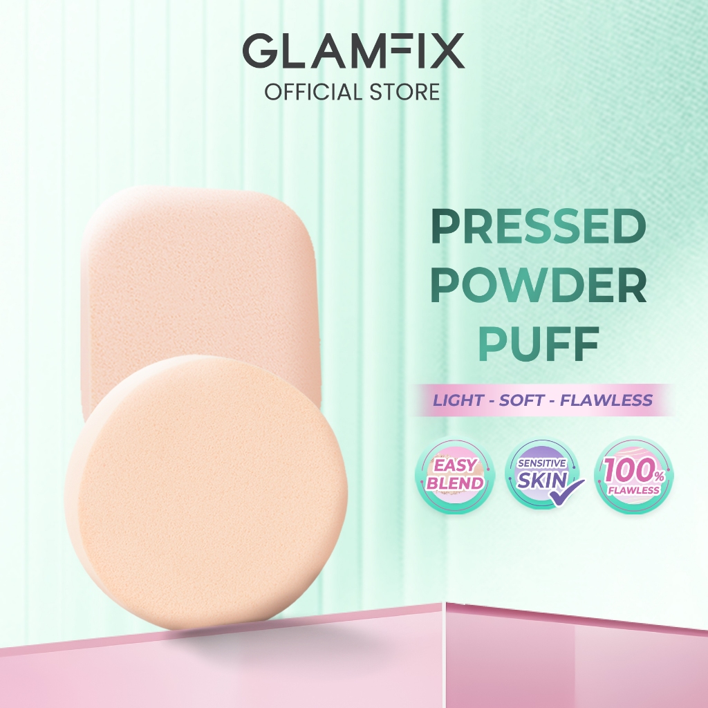GLAMFIX PRESSED POWDER PUFF 2