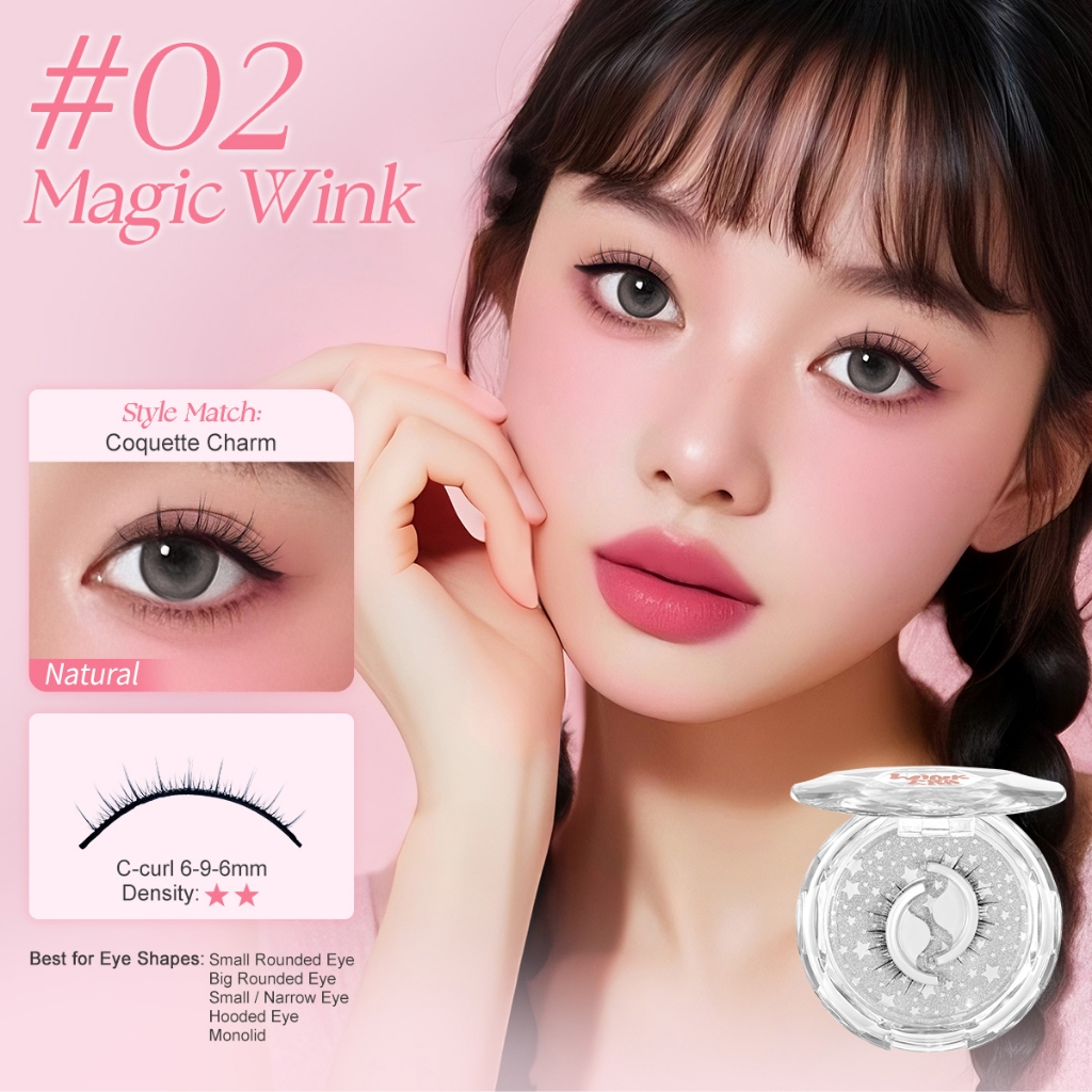 Glamfix Wink Era Press-On False Eyelashes 02