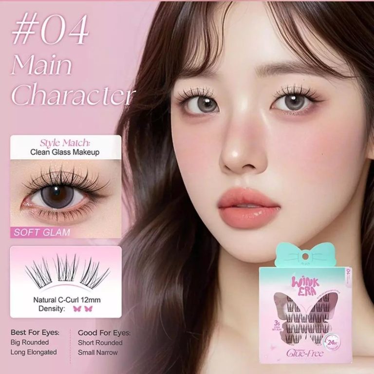 Glamfix Wink Era Poppin Glue-Free Cluster Eyelashes 04