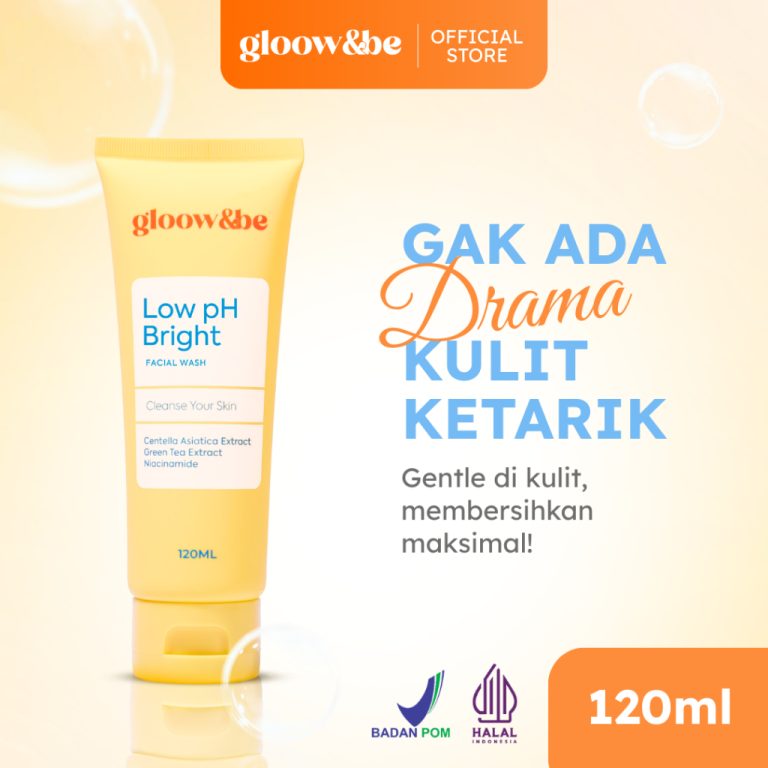 Gloow&Be Low Ph Bright Facial Wash 120Ml