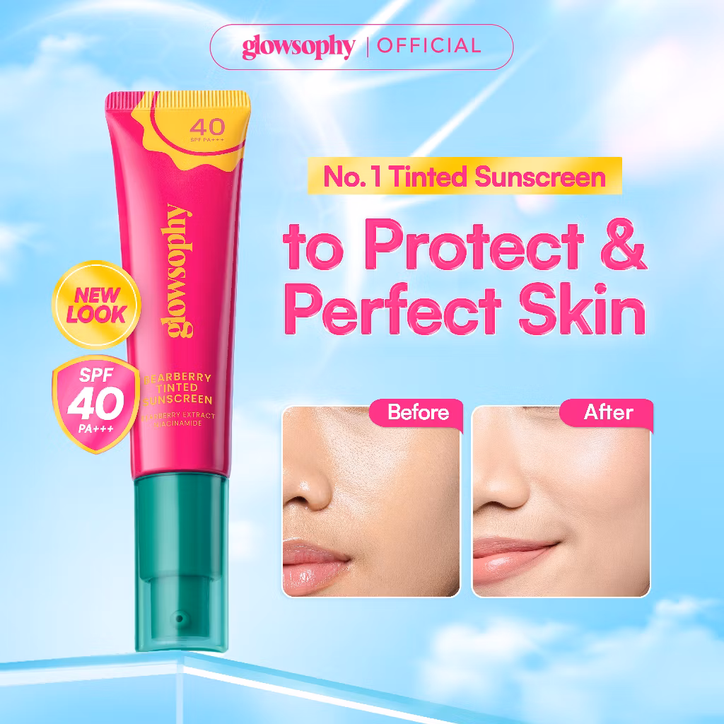 Glowshopy Bearberry Tinted Sunscreen 30ml