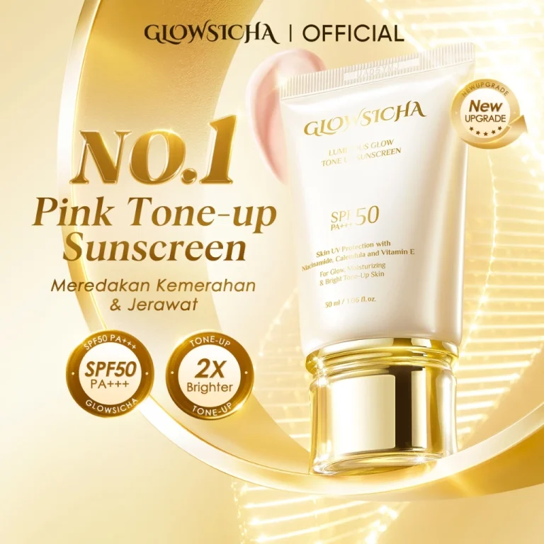 Glowsicha Luminous Glow Tone Up Sunscreen Spf 50 30ml